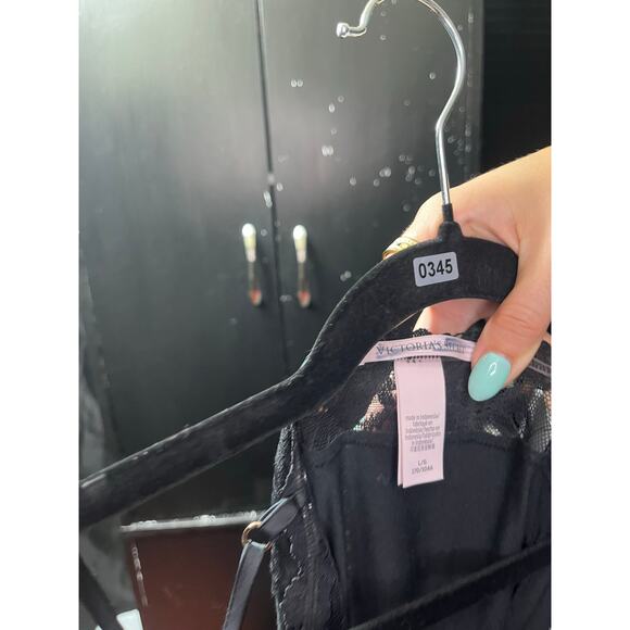 Victoria’s Secret Black‎ Modal Lace Slip Dress - Picture 4 of 6